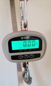 ISDTEP függőmérleg, darumérleg 150kg/0,02kg
