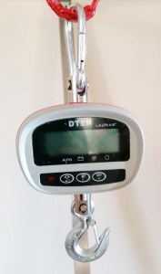 ISDTEP függőmérleg, függeszthető mérleg, darumérleg 300kg/0,05kg